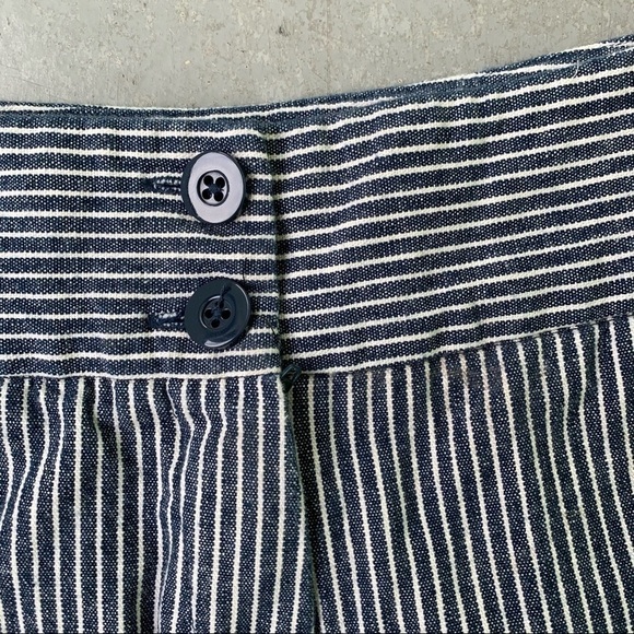 SANDRO Sportswear blue cropped pants size 10 - Picture 6 of 6